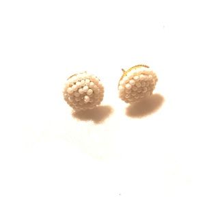 Pearl earrings